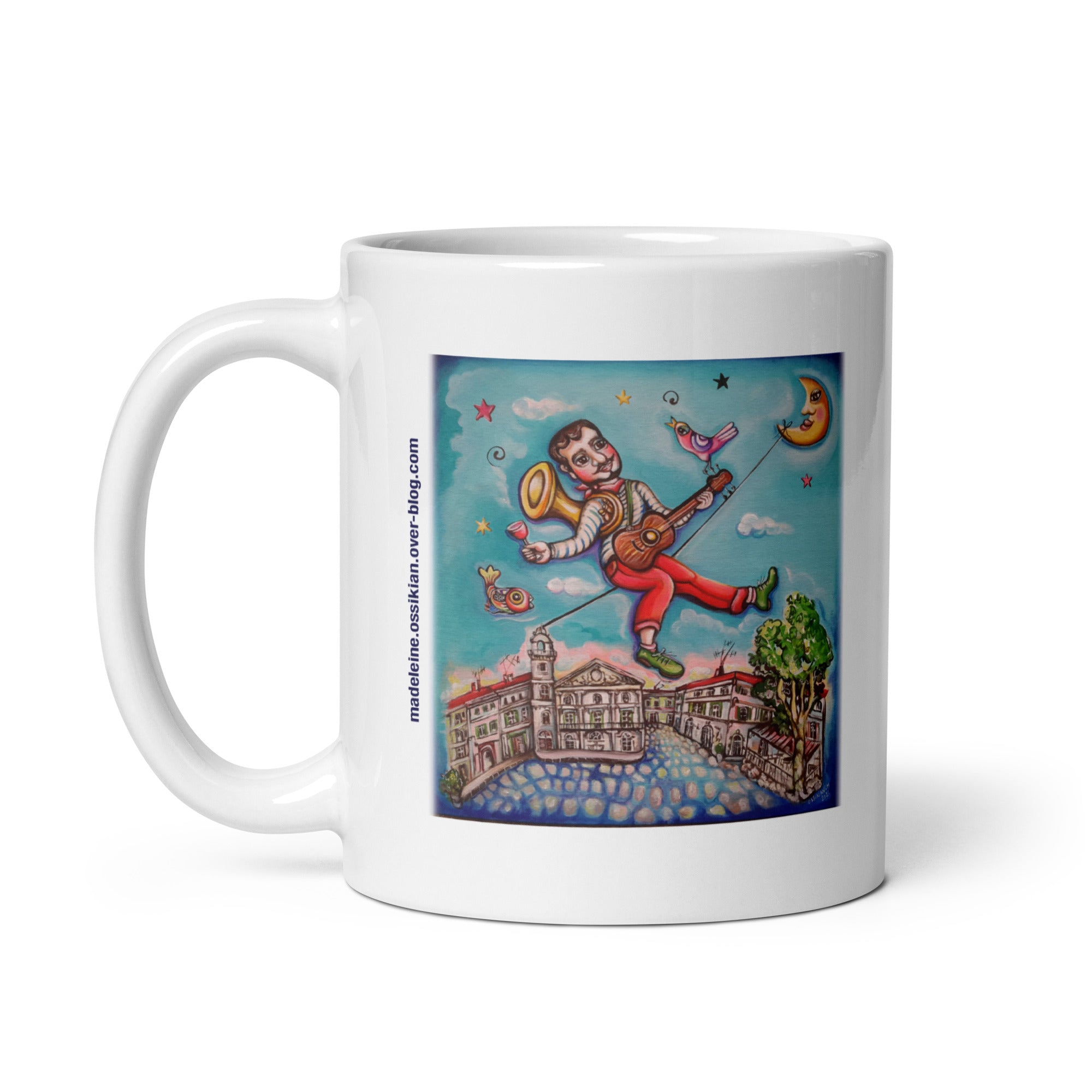 Boby Lapointe - Pro - Mado 100ans - Mug Blanc Brillant