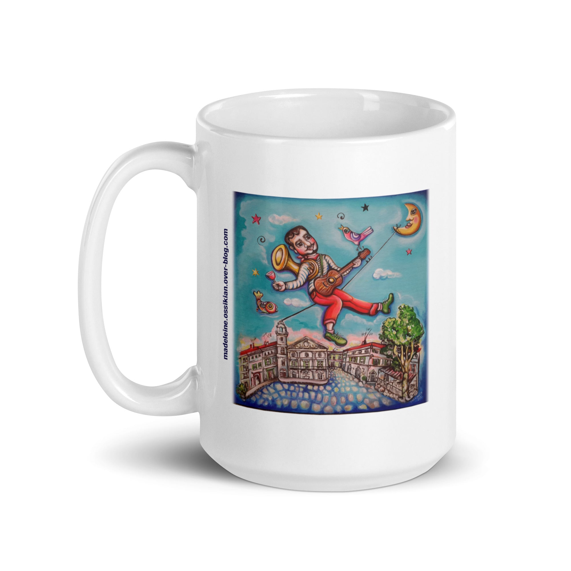 Boby Lapointe - Pro - Mado 100ans - Mug Blanc Brillant
