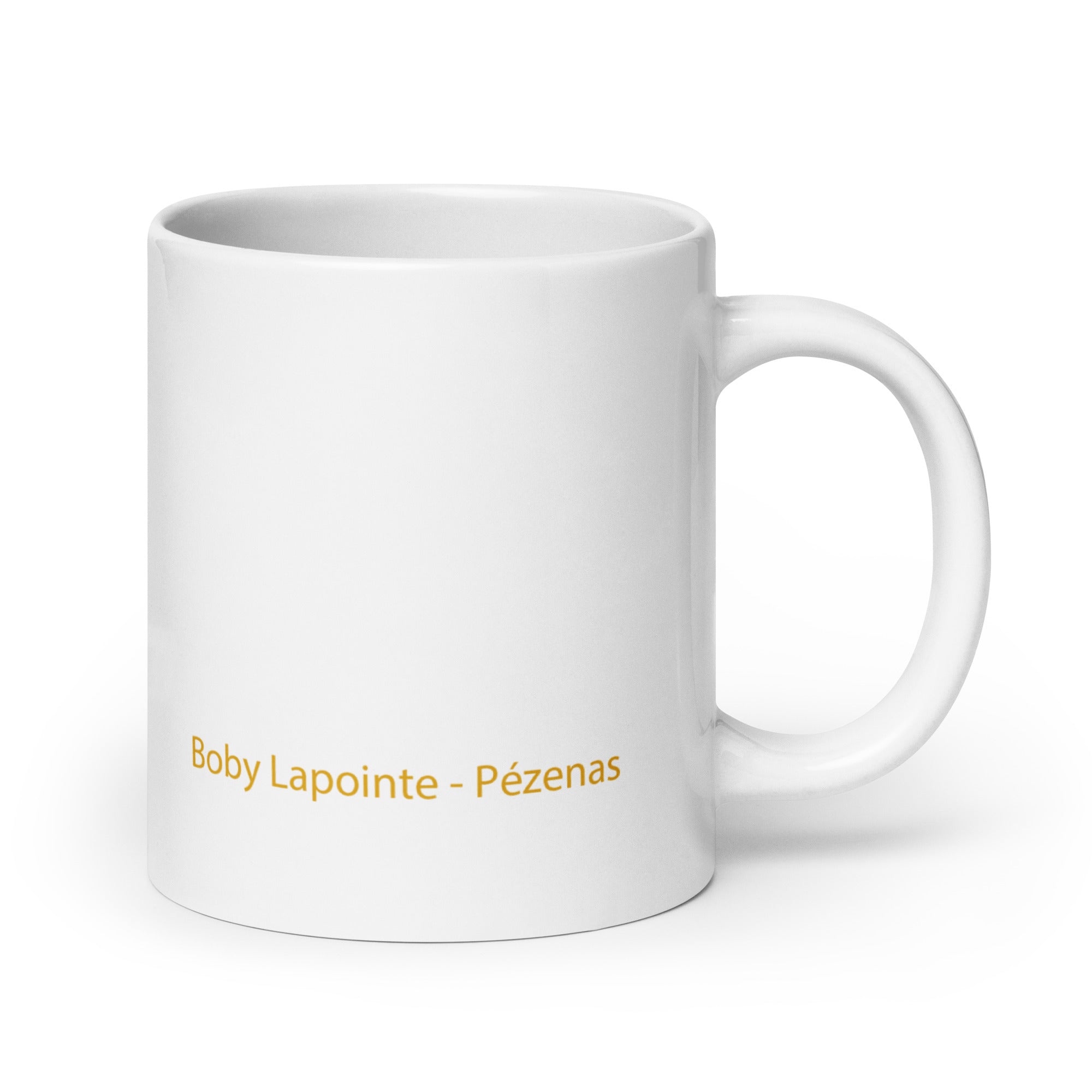 Boby Lapointe - Le cheval d'Or - Pro - Mug Blanc Brillant
