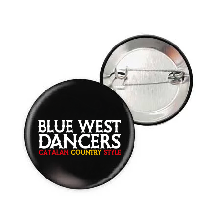 BWD - Country Catalane - Badge personnalisé épingle 32mm
