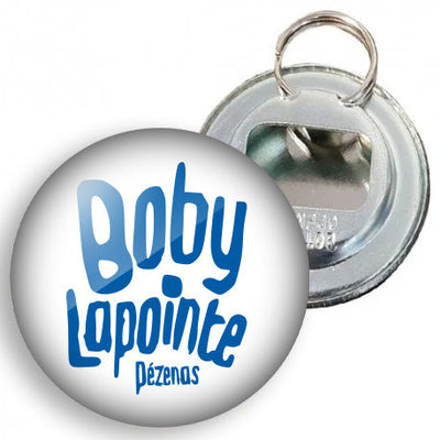 L'a-musée Boby Lapointe - Porte Clé Décapsuleurs 56mm - Soft Touch