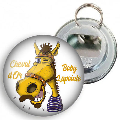L'a-musée Boby Lapointe - Porte Clé Décapsuleurs 56mm - Soft Touch