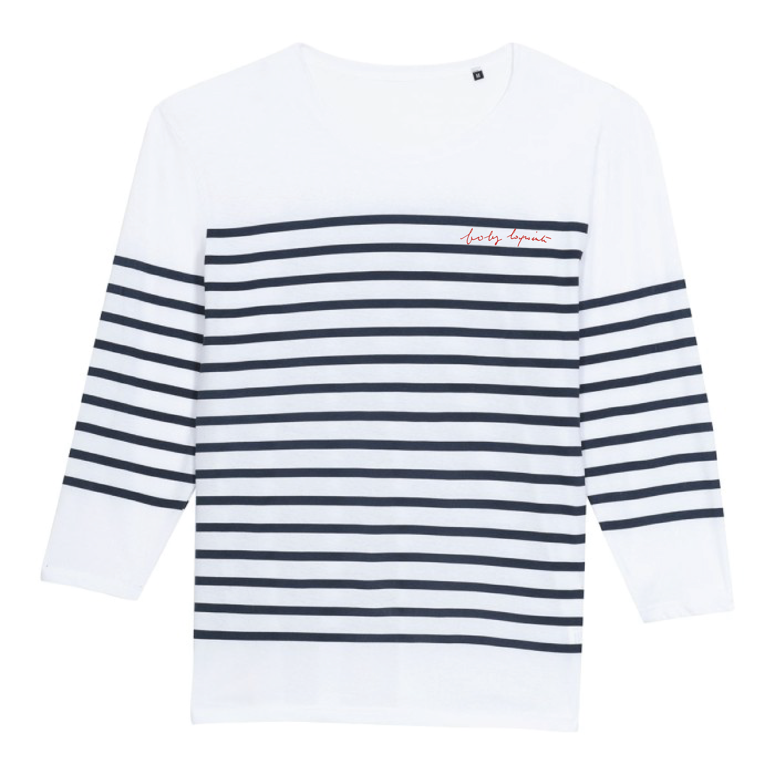 Boby Lapointe - Signature - Lot de Marinière floqué au coeur