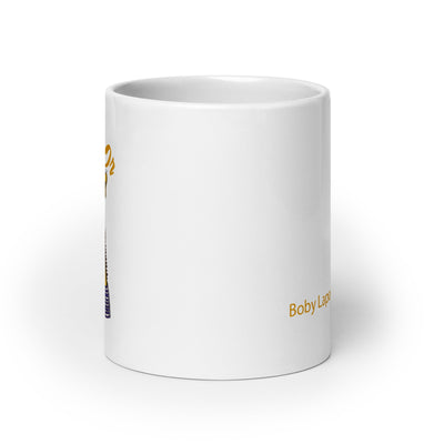 Boby Lapointe - Le cheval d'Or - Pro - Mug Blanc Brillant